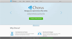 Desktop Screenshot of chorusproject.org